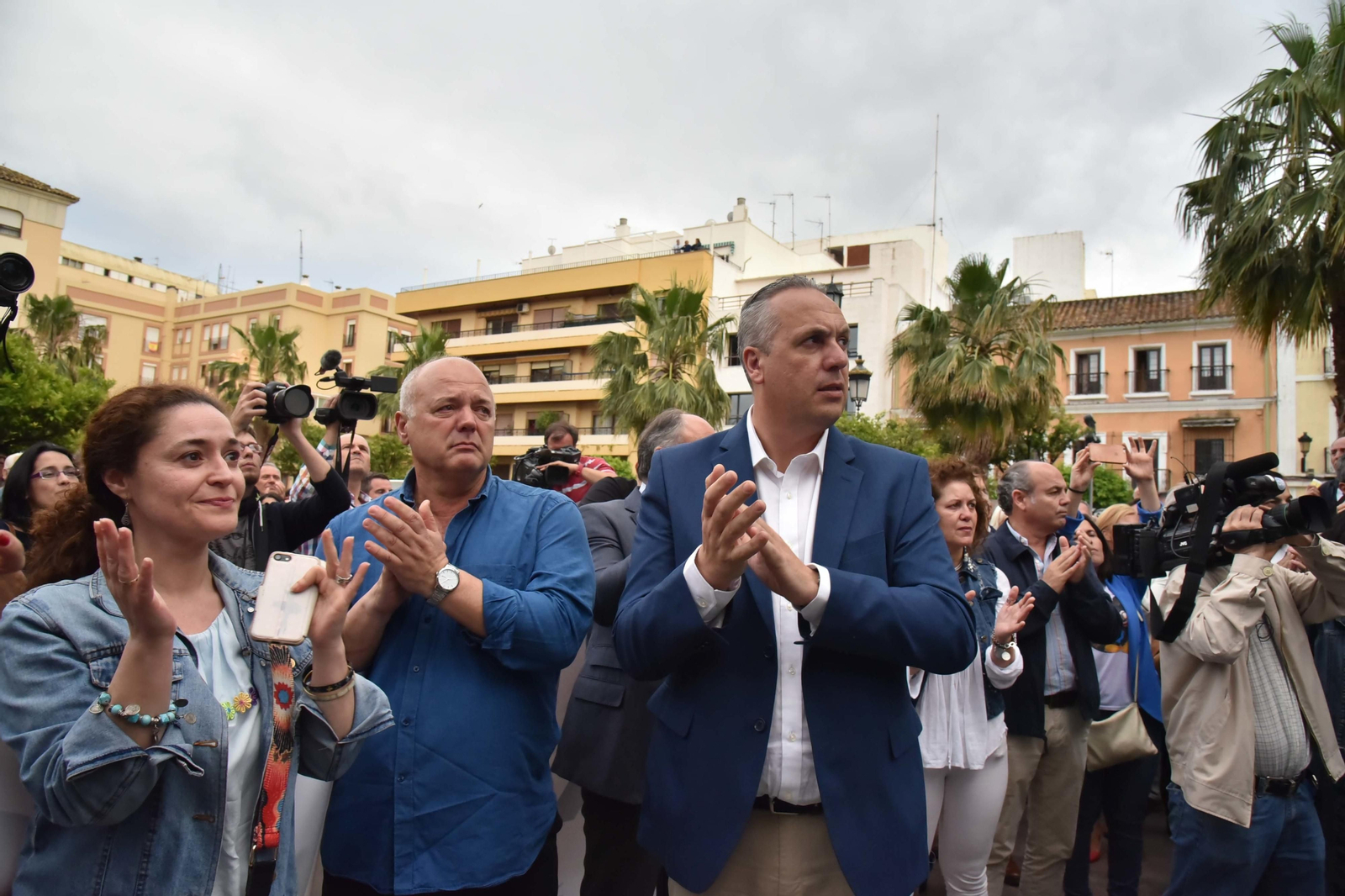 Las imágenes de la manifestación en la Plaza Alta de Algeciras