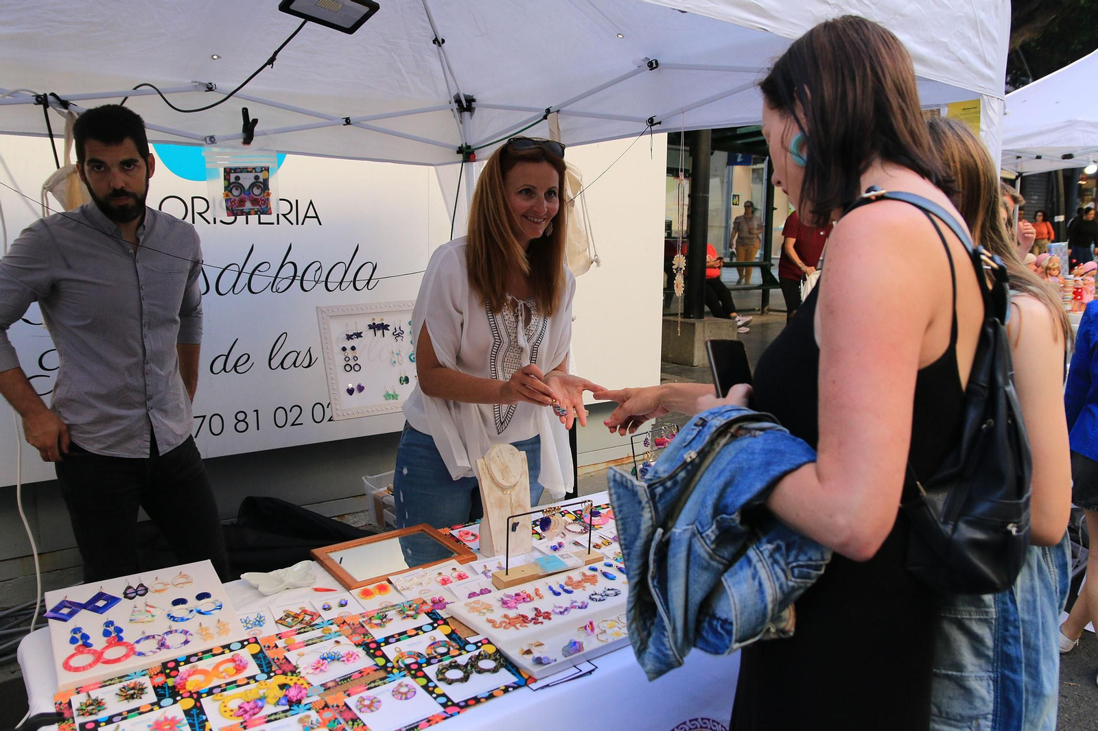 Imágenes de la Noche en Blanco, en Almería