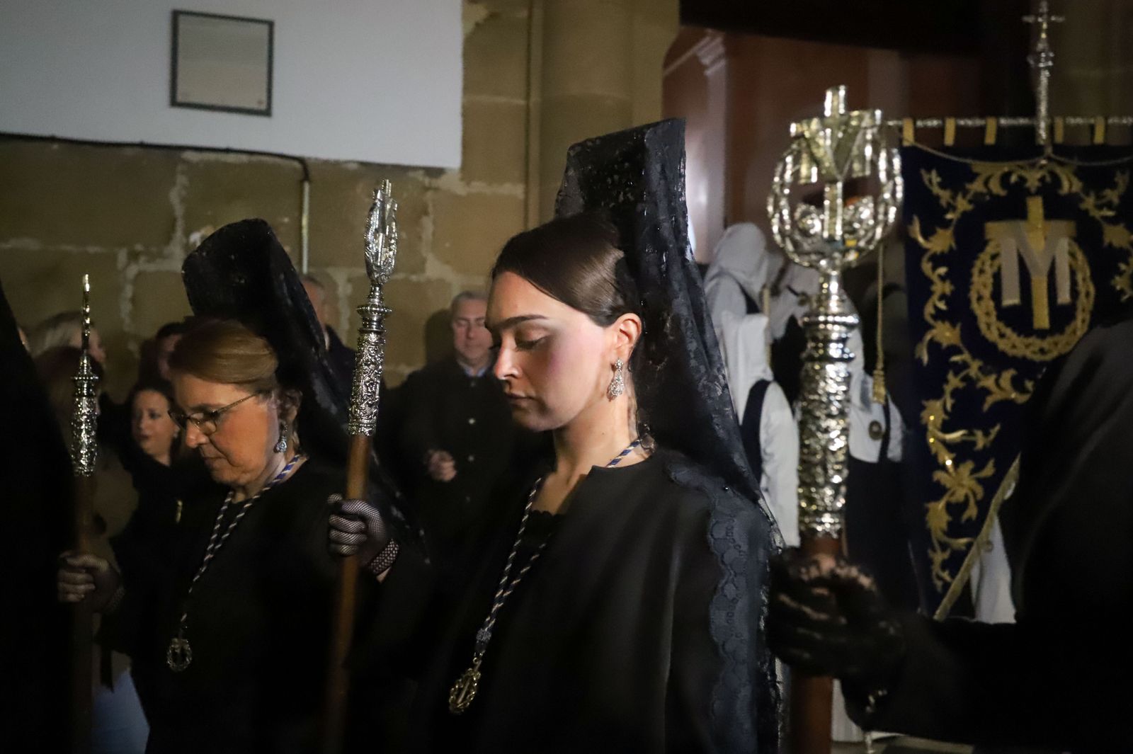 Fotos del Miércoles Santo en San Roque: Angustias