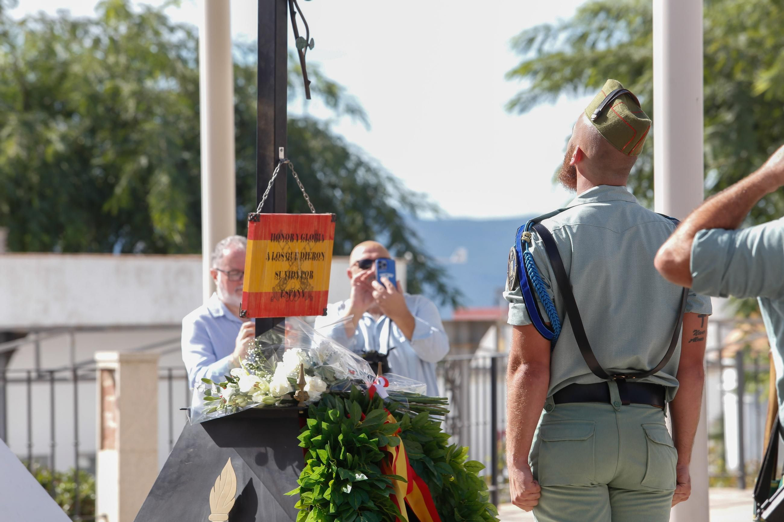 San Roque homenajea al Regimiento Pavía en su 30 aniversario, en imágenes