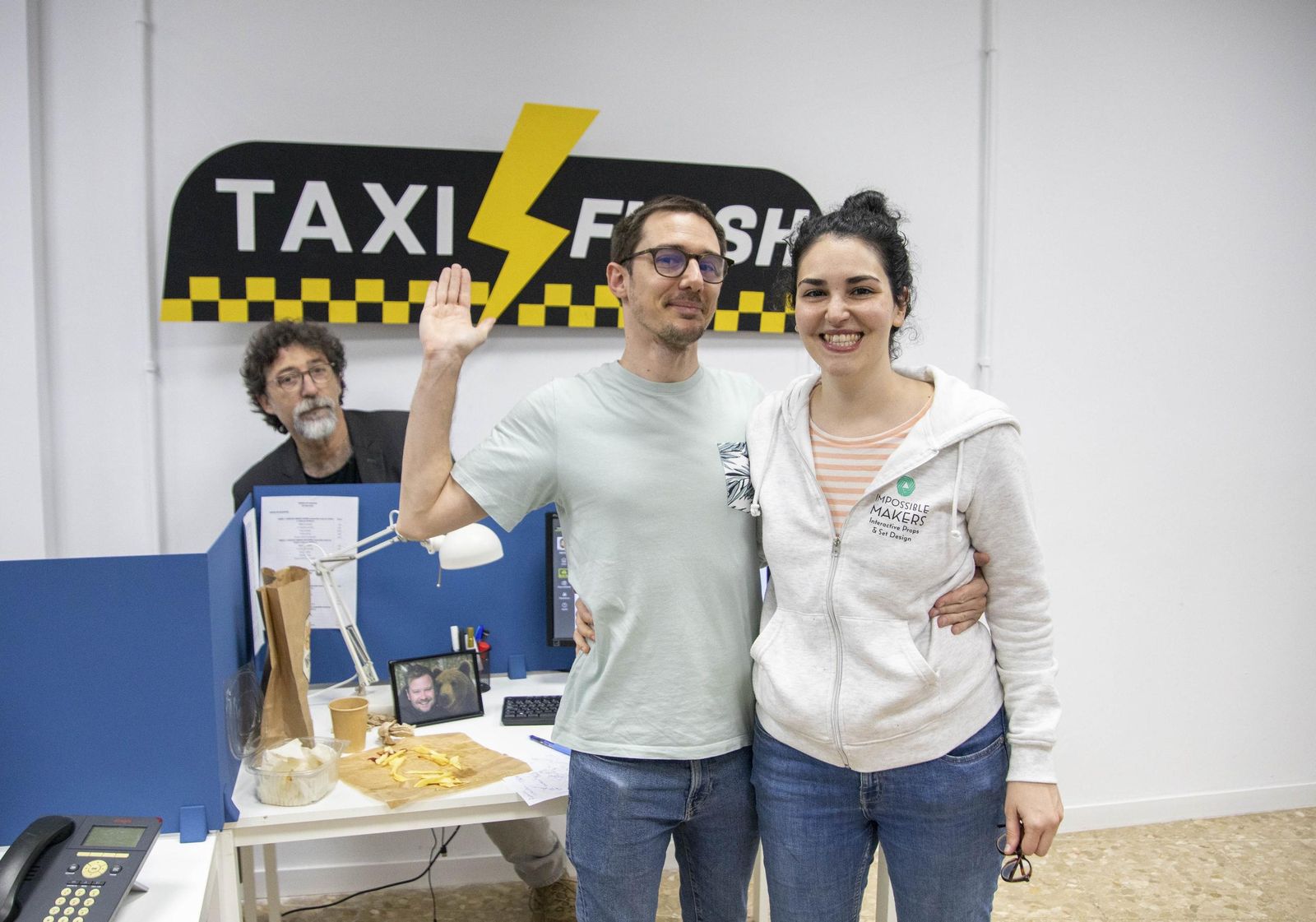 Las imágenes del rodaje del Corto Interferencias en Almería