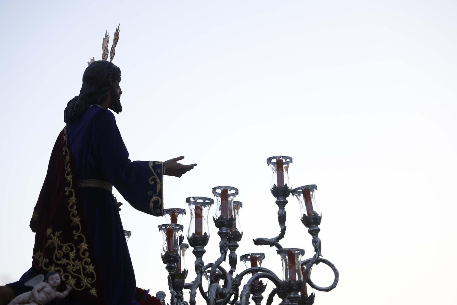 Fotos del Lunes Santo en Tarifa: Oración en el Huerto