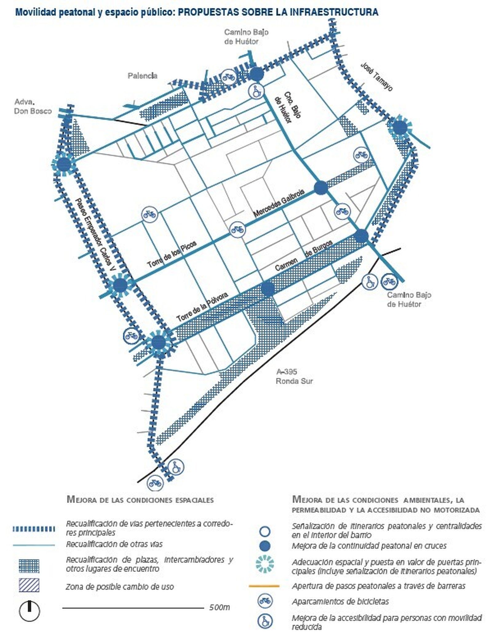Mapa de intervención en Castaño Mirasierra.