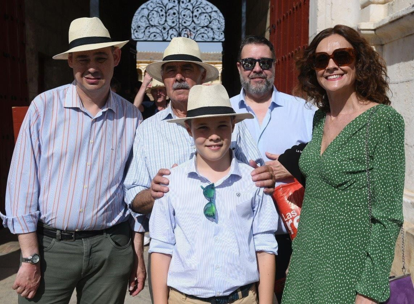 Roberto Balsa, Marcos López con Tamara, Hugo y Pepe Civiale