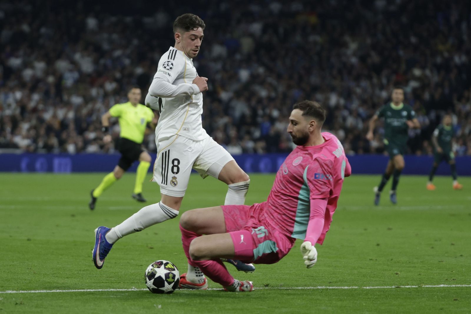 Las fotos del Real Madrid-Manchester City