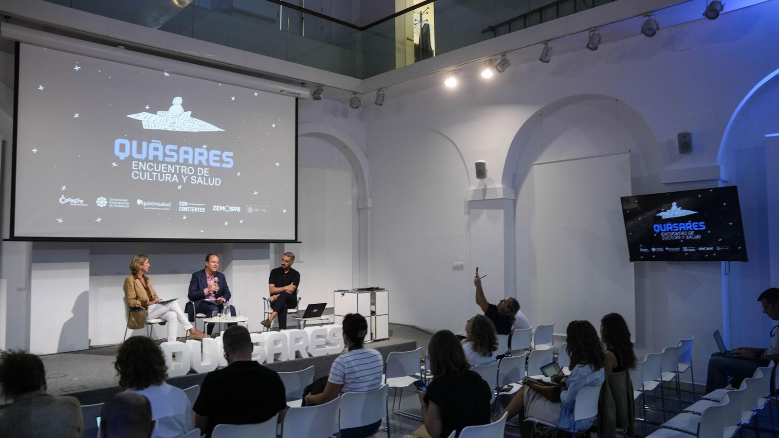 Un momento de la presentación del encuentro.