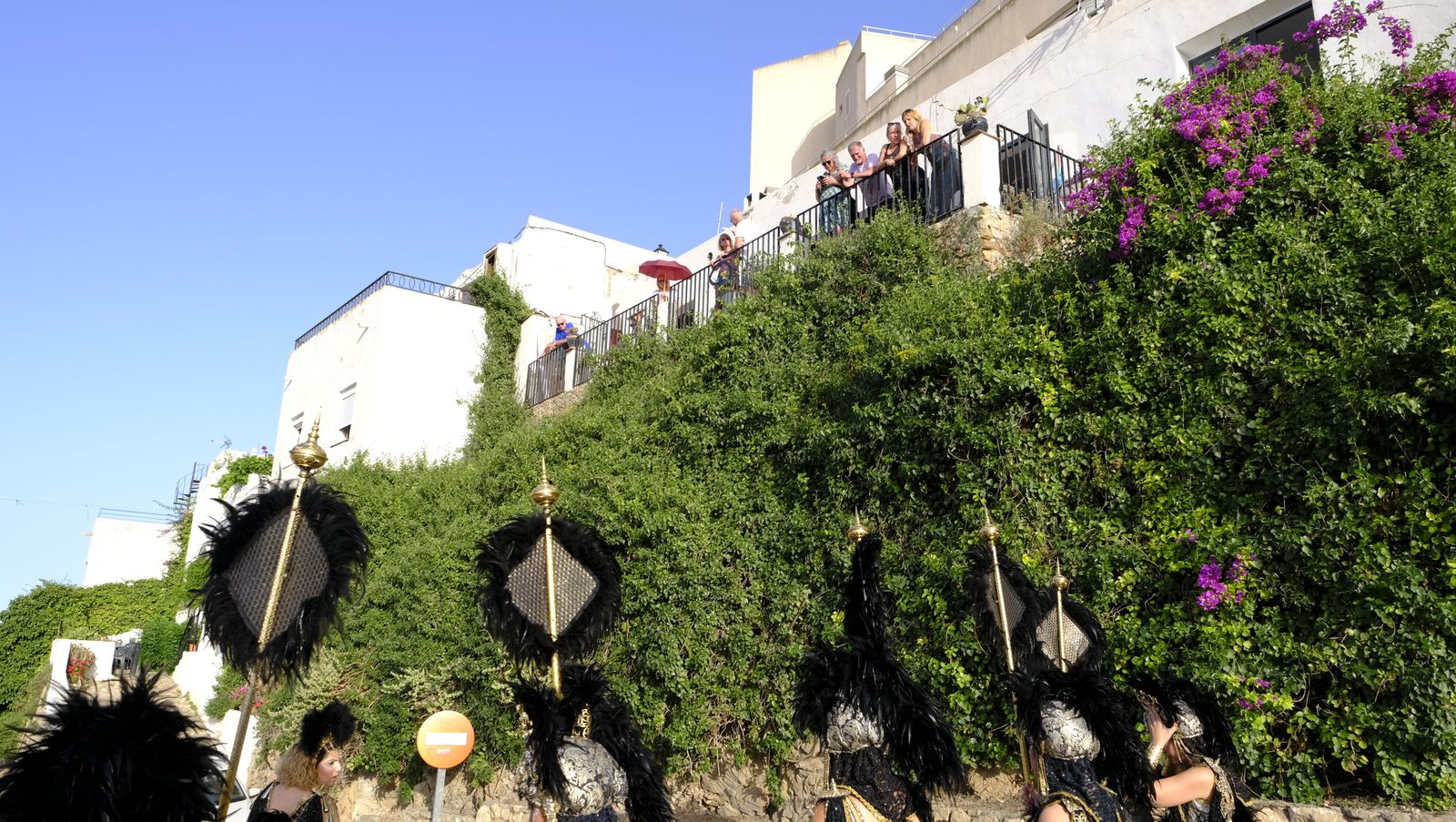 Imágenes del desfile de Moros y Cristianos de Mojácar