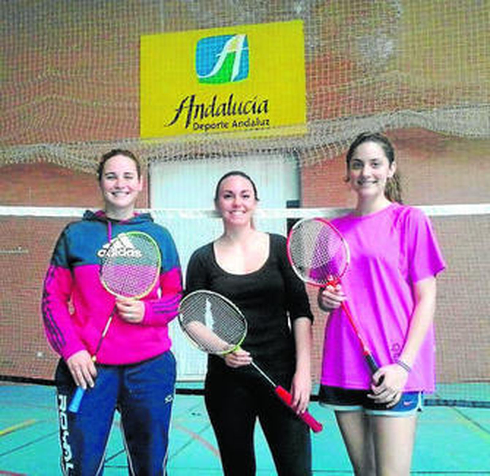 Estefanía Rodríguez, Cristina Agea Gómez y Virginia Tinoco Linares.