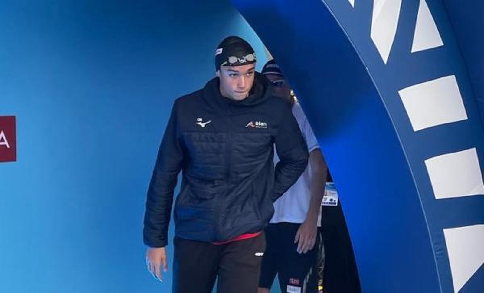 Carlos Garach en el momento de la presentación de una prueba.