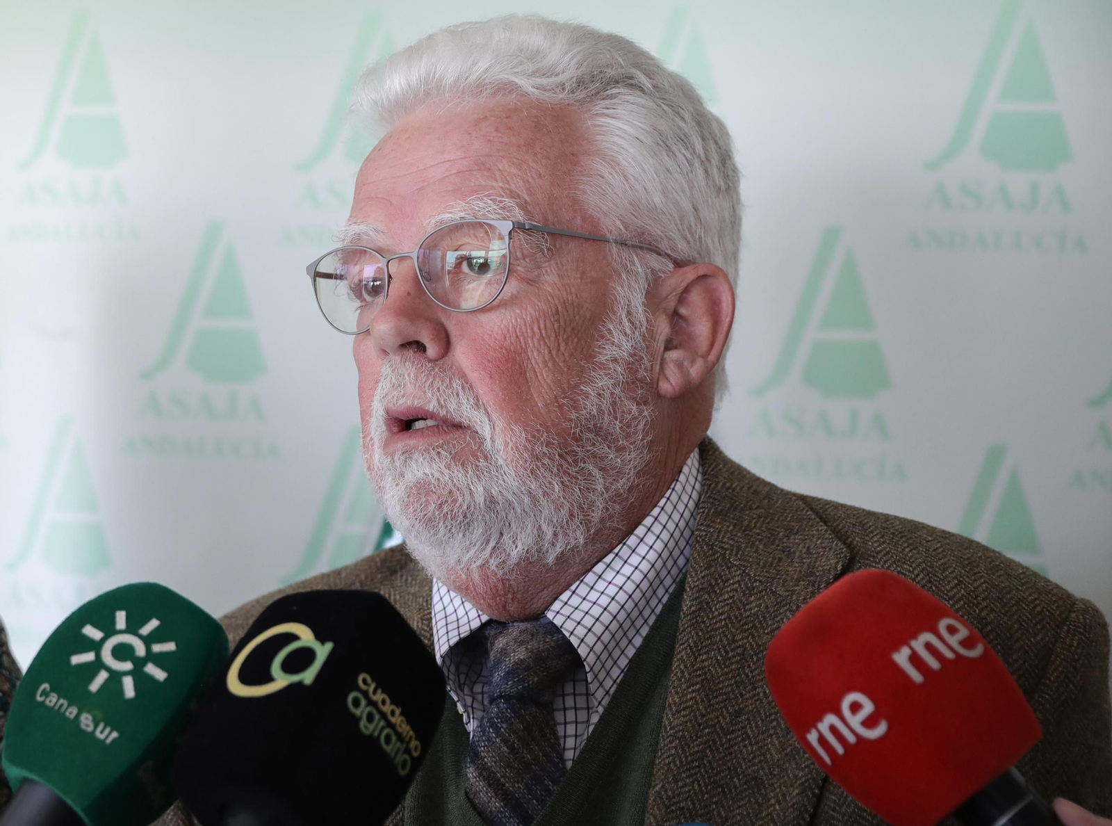 El presidente de Asaja-Andalucía, Ricardo Serra, en una imagen de archivo.