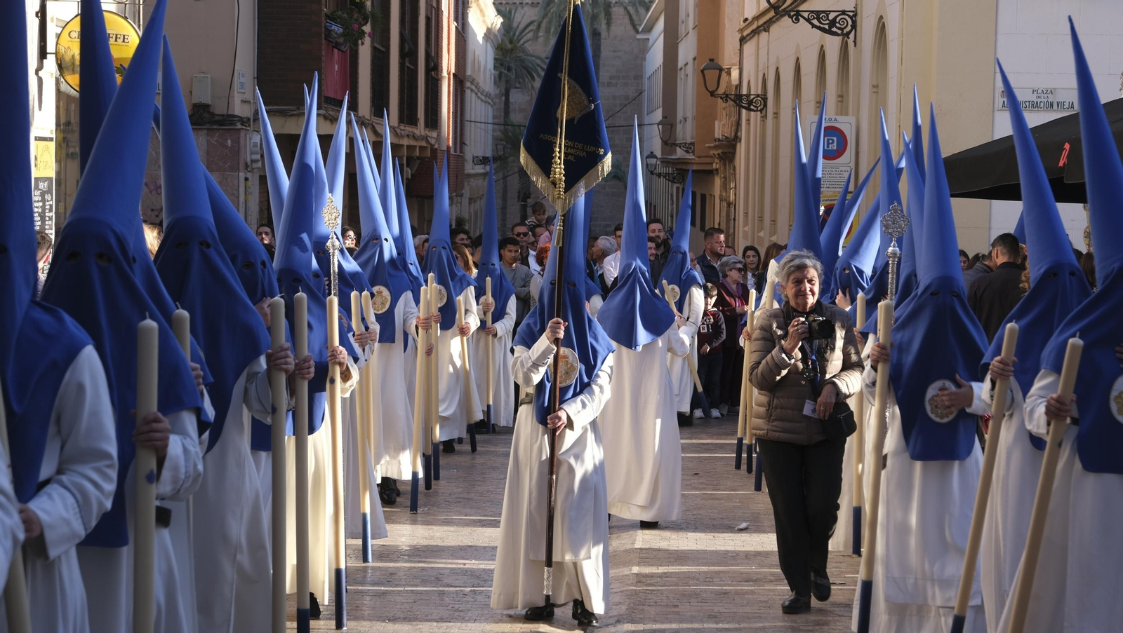 La procesión de Prendimiento en Almería, en imágenes
