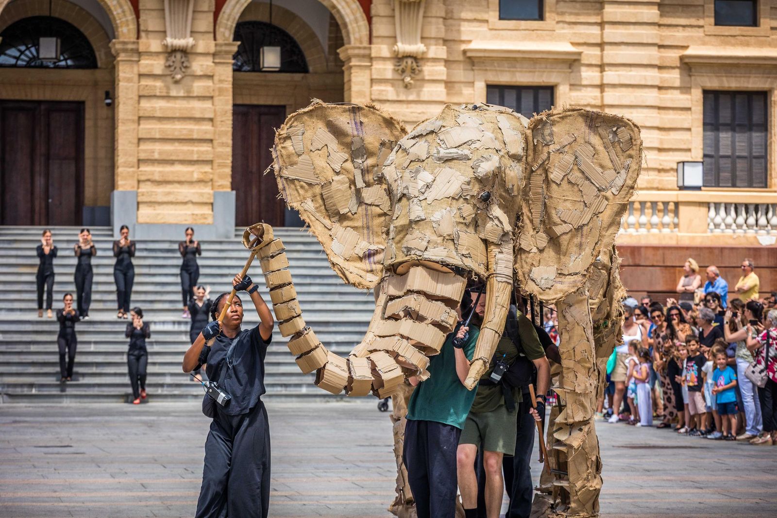 Las imágenes de 'La estampida' en San Fernando