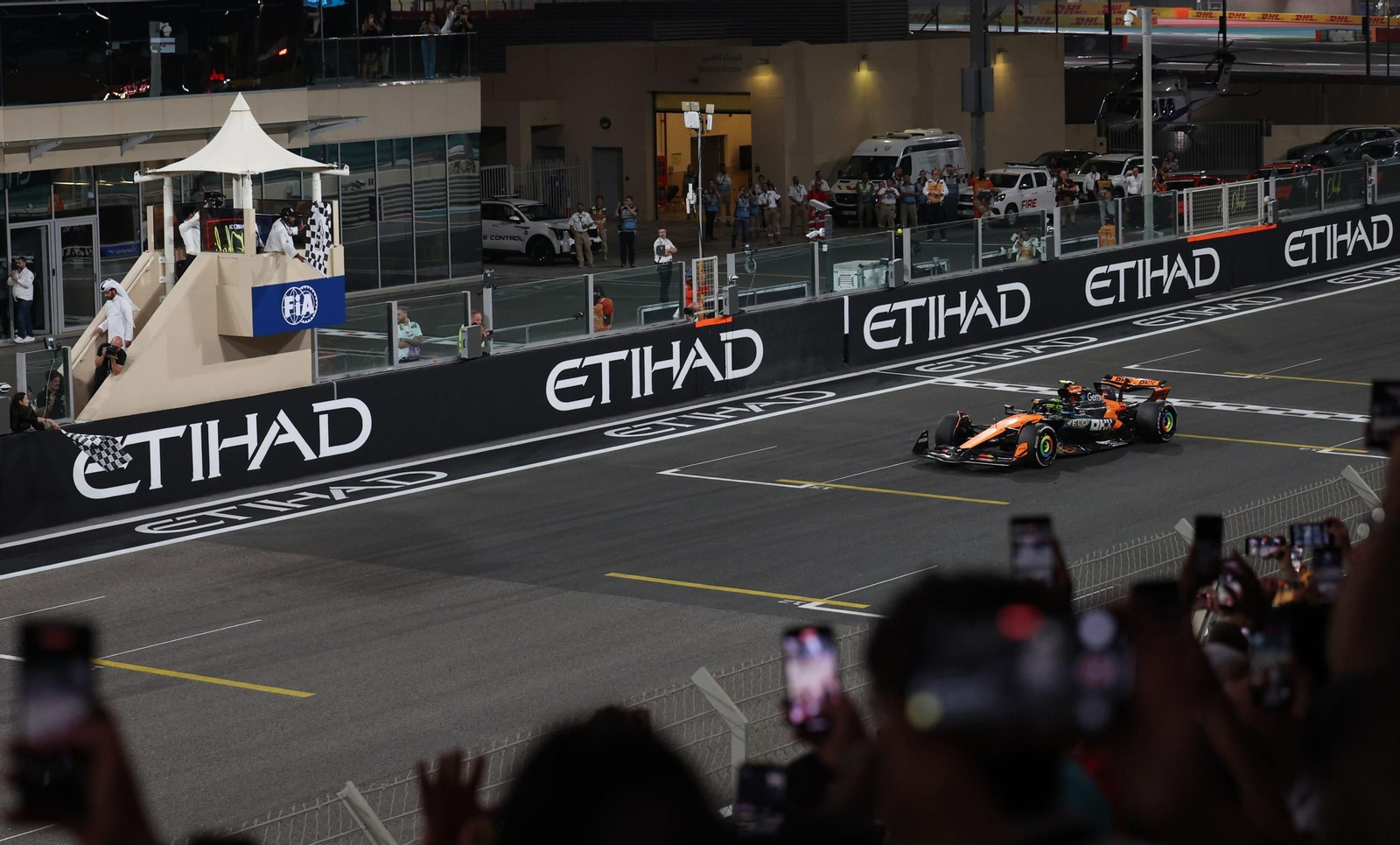 Las fotos del título mundial de Lando Norris en la Fórmula 1