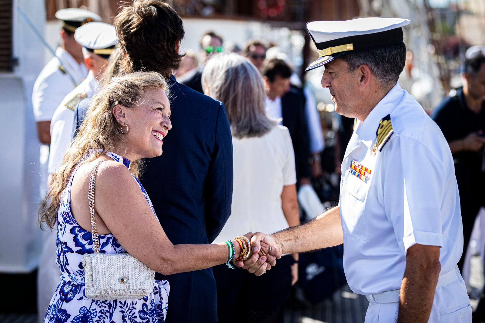 Las imágenes de la llegada del 'Juan Sebastián de Elcano' a Cádiz