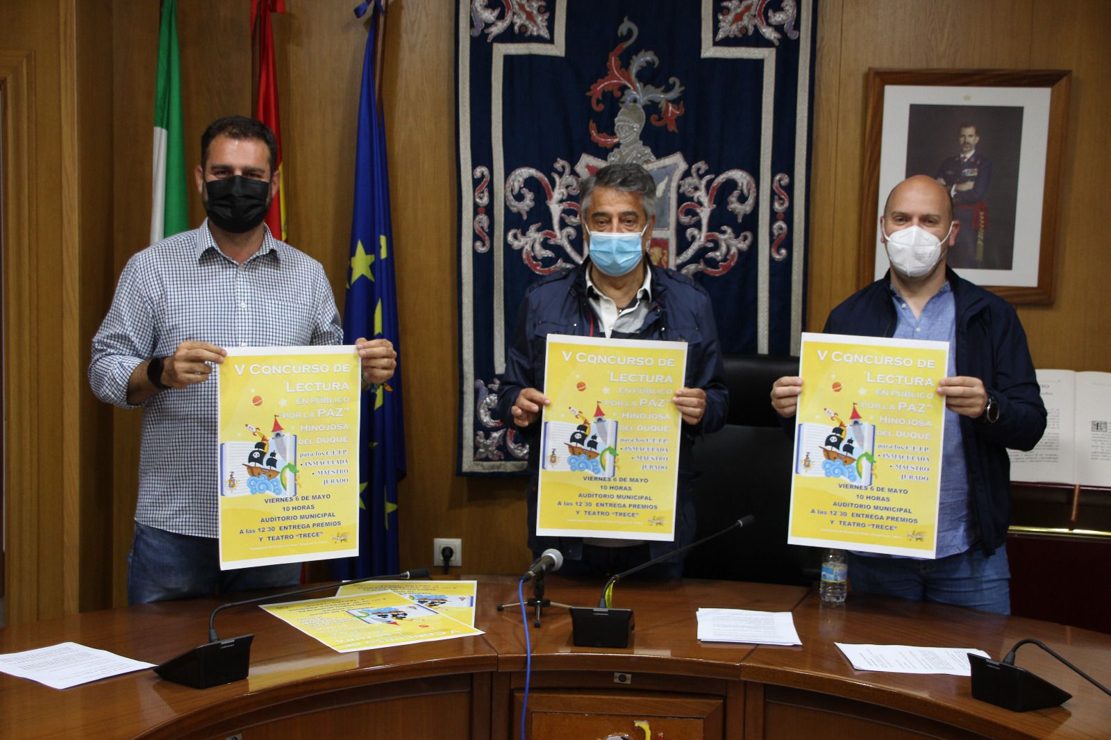 Presentación del concurso de lectura.