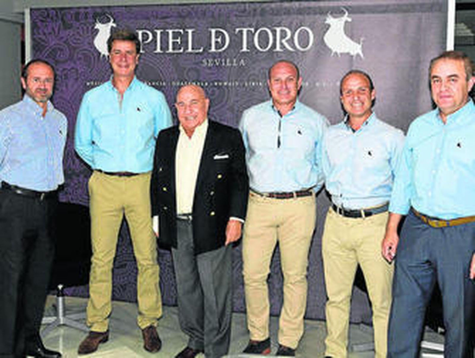 Francisco de Haro, Cayetano, Manuel Rodríguez, Francisco J. y Óscar Burgas, y Alberto Arranza.