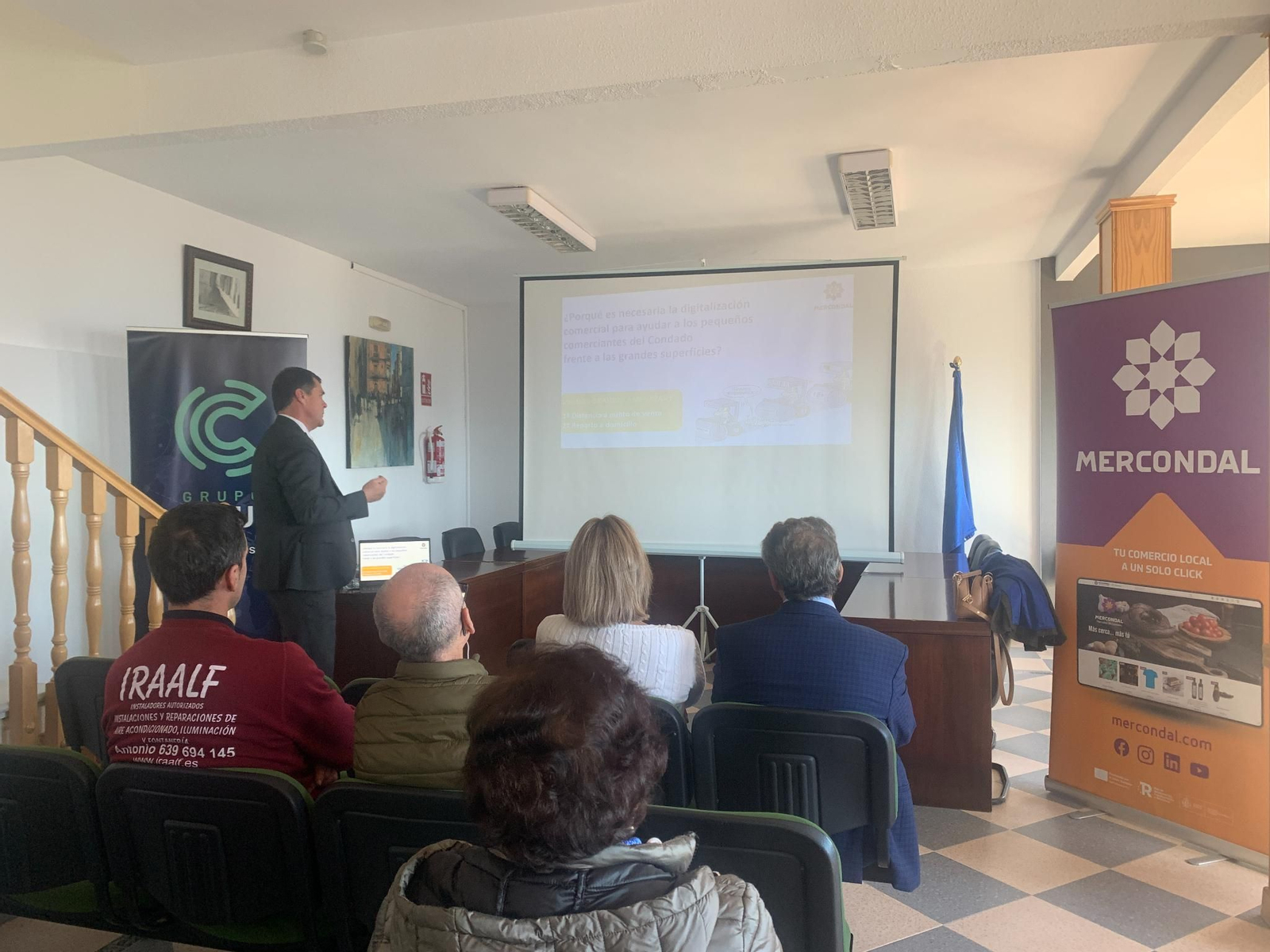 Presentación del marketplace Mercondal en Chiclana de Segura.