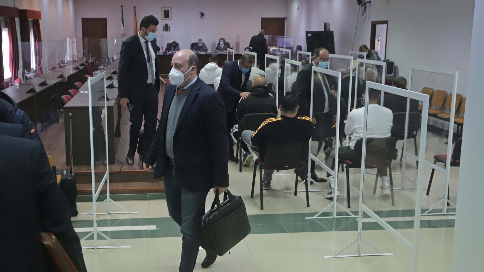 Fotos del juicio contra el clan de los Pantoja en Algeciras