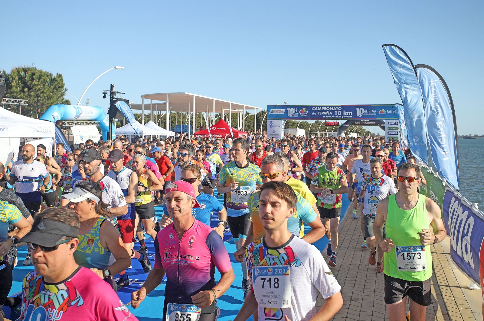 Imágenes de la 10K Puerta del Descubrimiento en Huelva