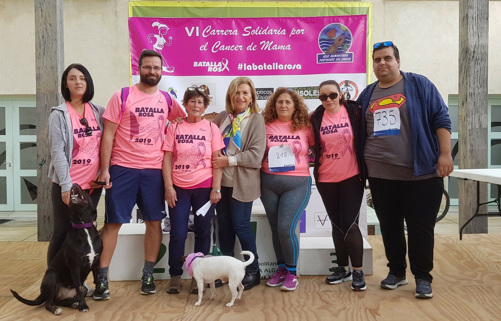 Cerca de 900 participantes en la VI Carrera por el Cáncer de Mama.