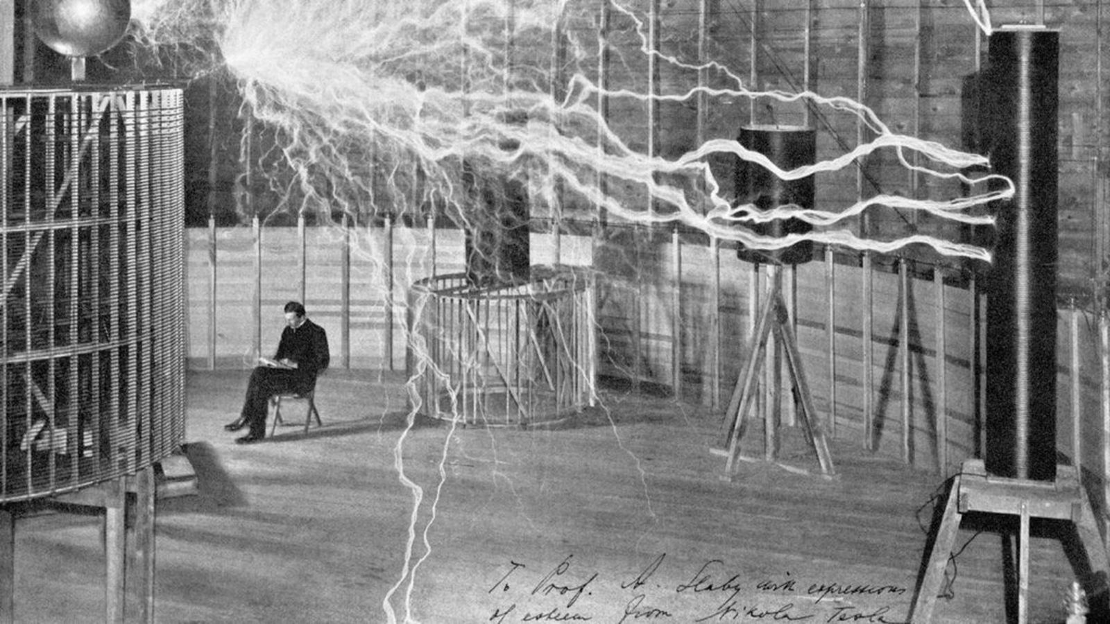 Nikola Tesla.