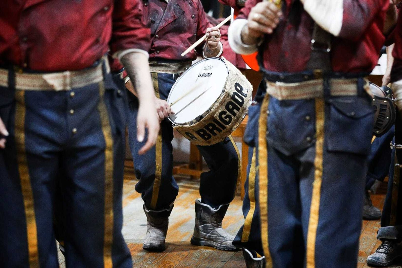 El ambiente en camerinos