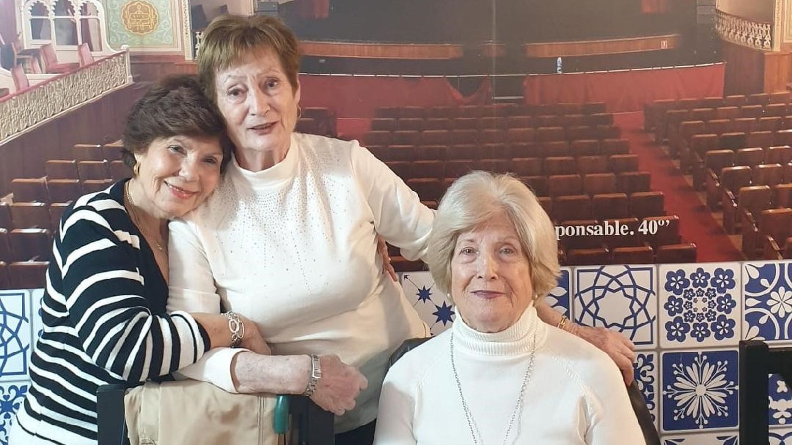 Charo Olmo, Nani Vázquez e Isa Galvín coincidieron en la celebración.