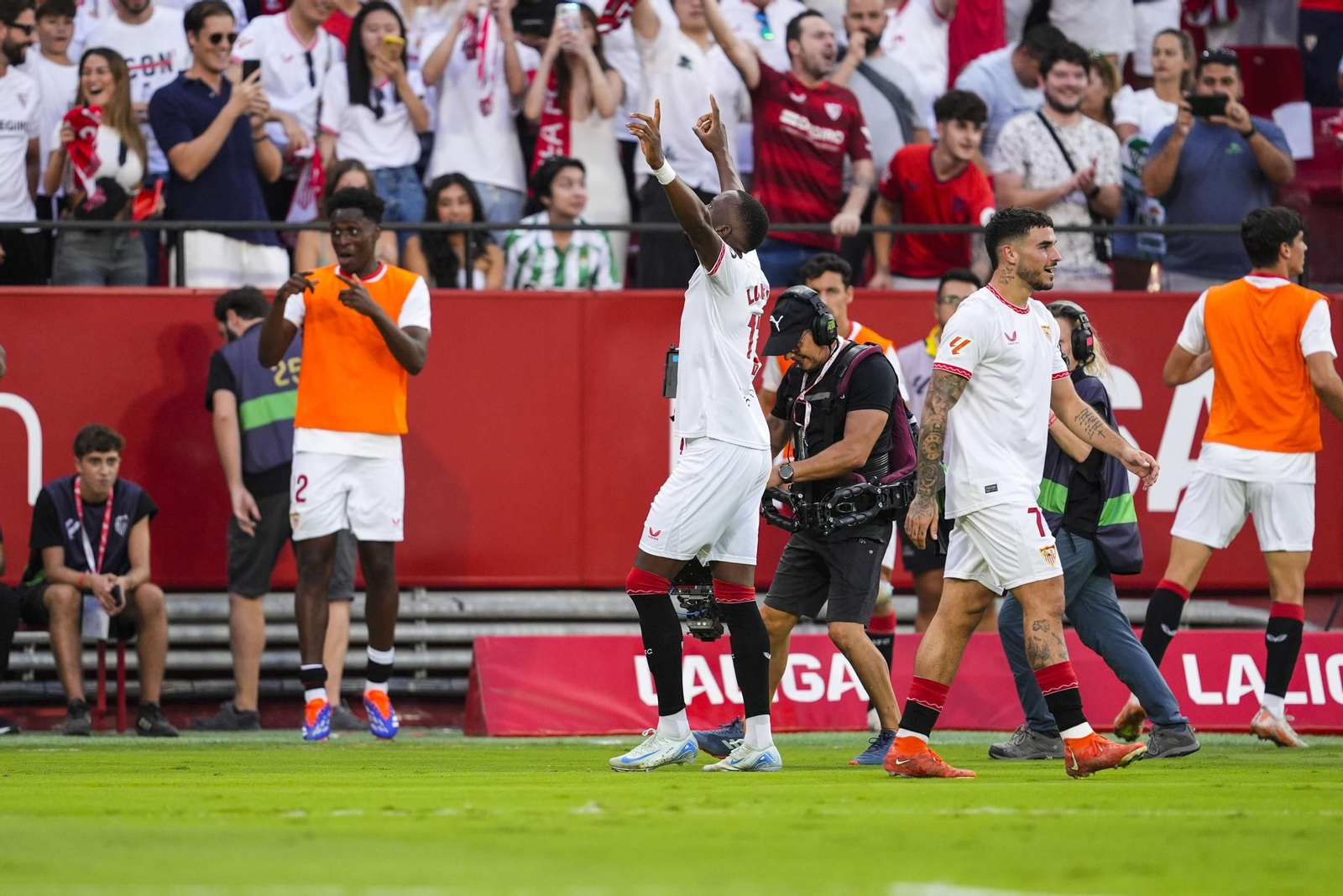 El derbi Sevilla-Betis, en imágenes