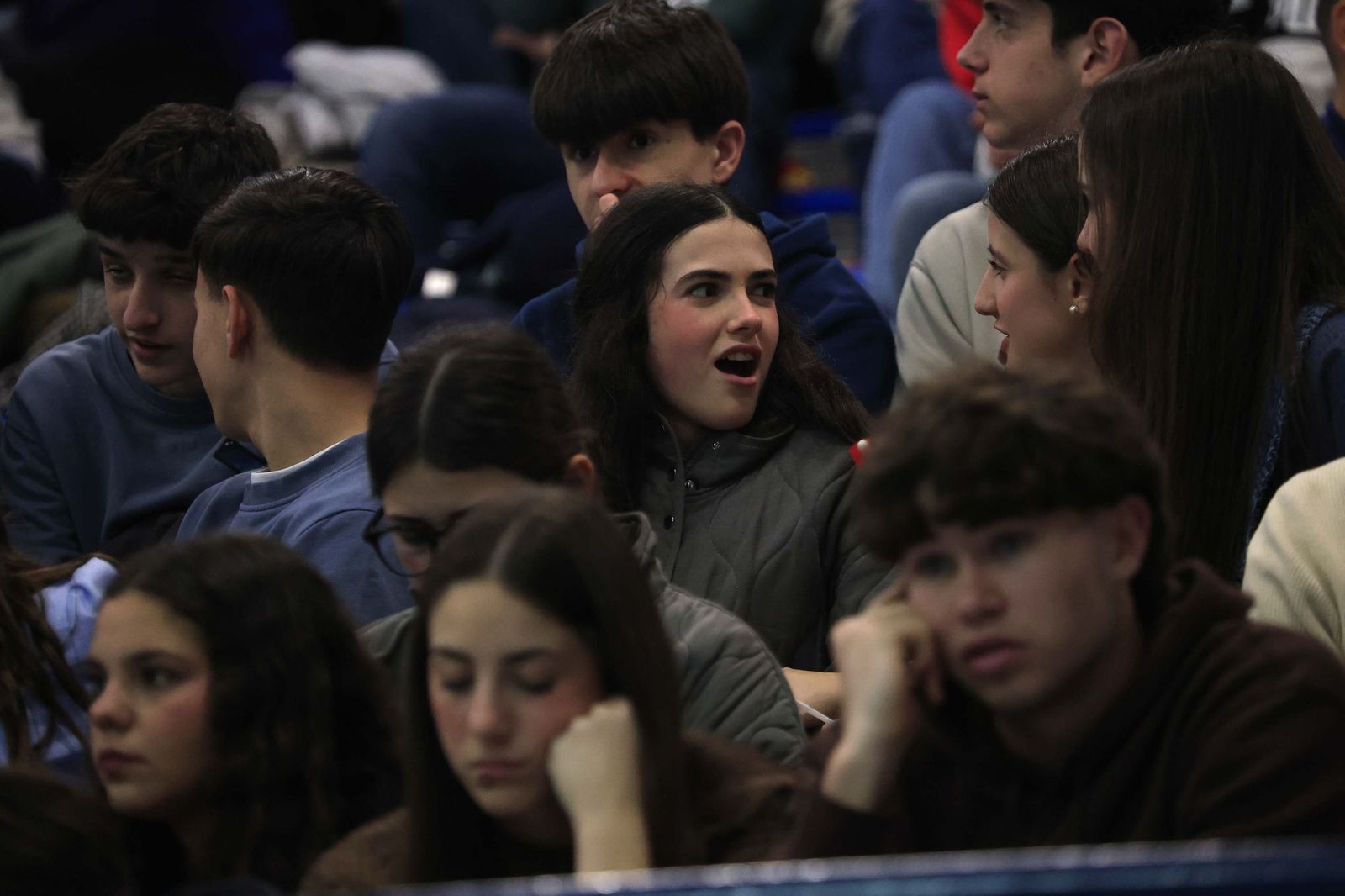 Búscate en el Juan Carlos Mateo de Algeciras durante el España-Austria del preeuropeo  femenino