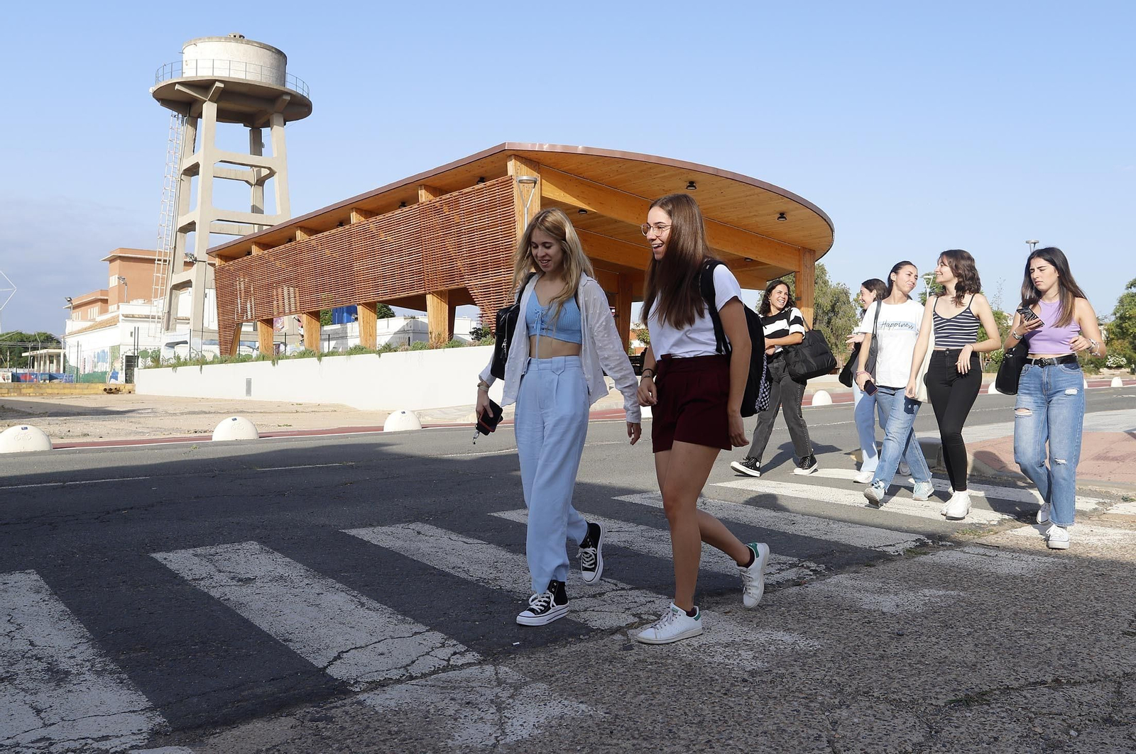 Imágenes de la vuelta a la Universidad de Huelva
