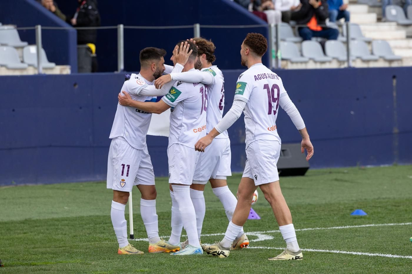 Las mejores fotos de la goleada del Real Jaén al Poli Ejido