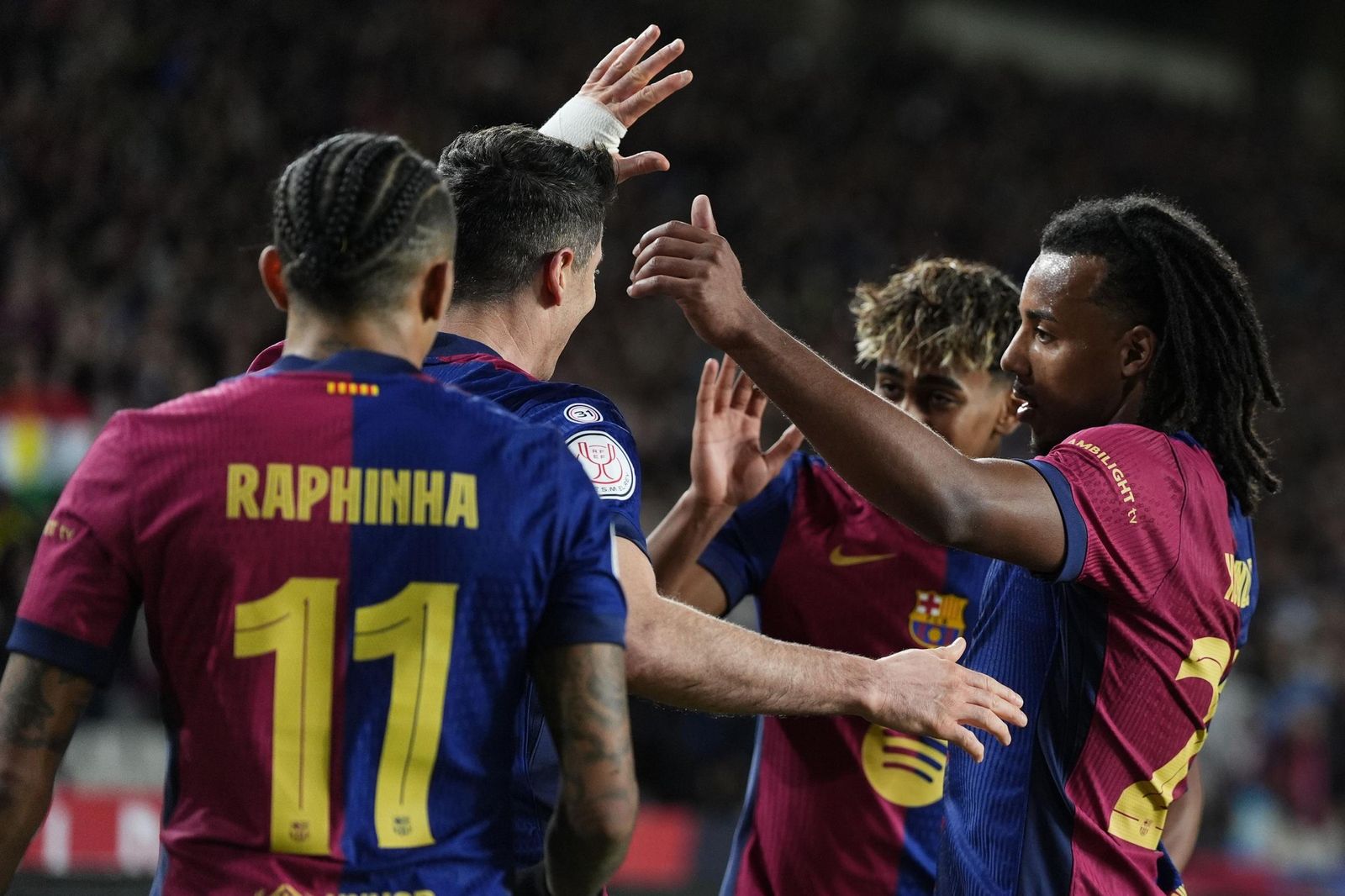 Las fotos del espectacular Barcelona - Atlético de Madrid