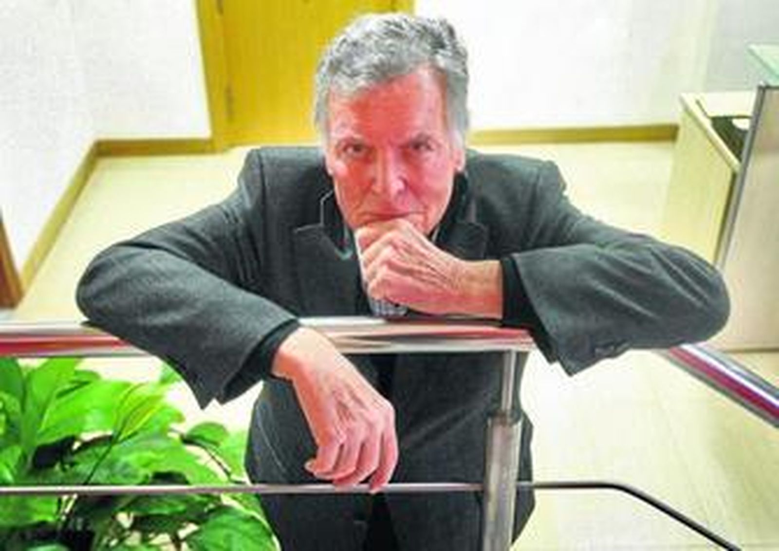 Gonzalo Figueroa, en las instalaciones de 'Diario de Cádiz'