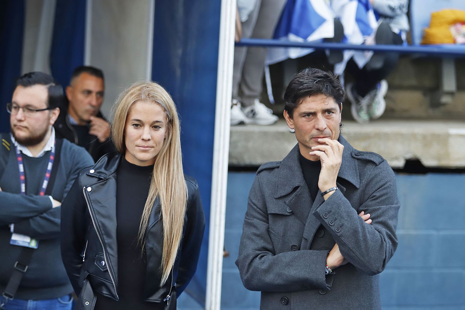 Imágenes del ambiente en el Recreativo de Huelva - San Fernando