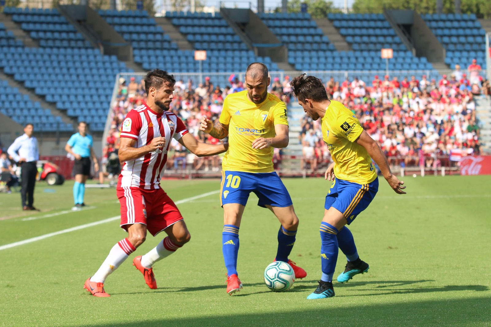 Las imágenes del UD ALMERÍA-CÁDIZ CF