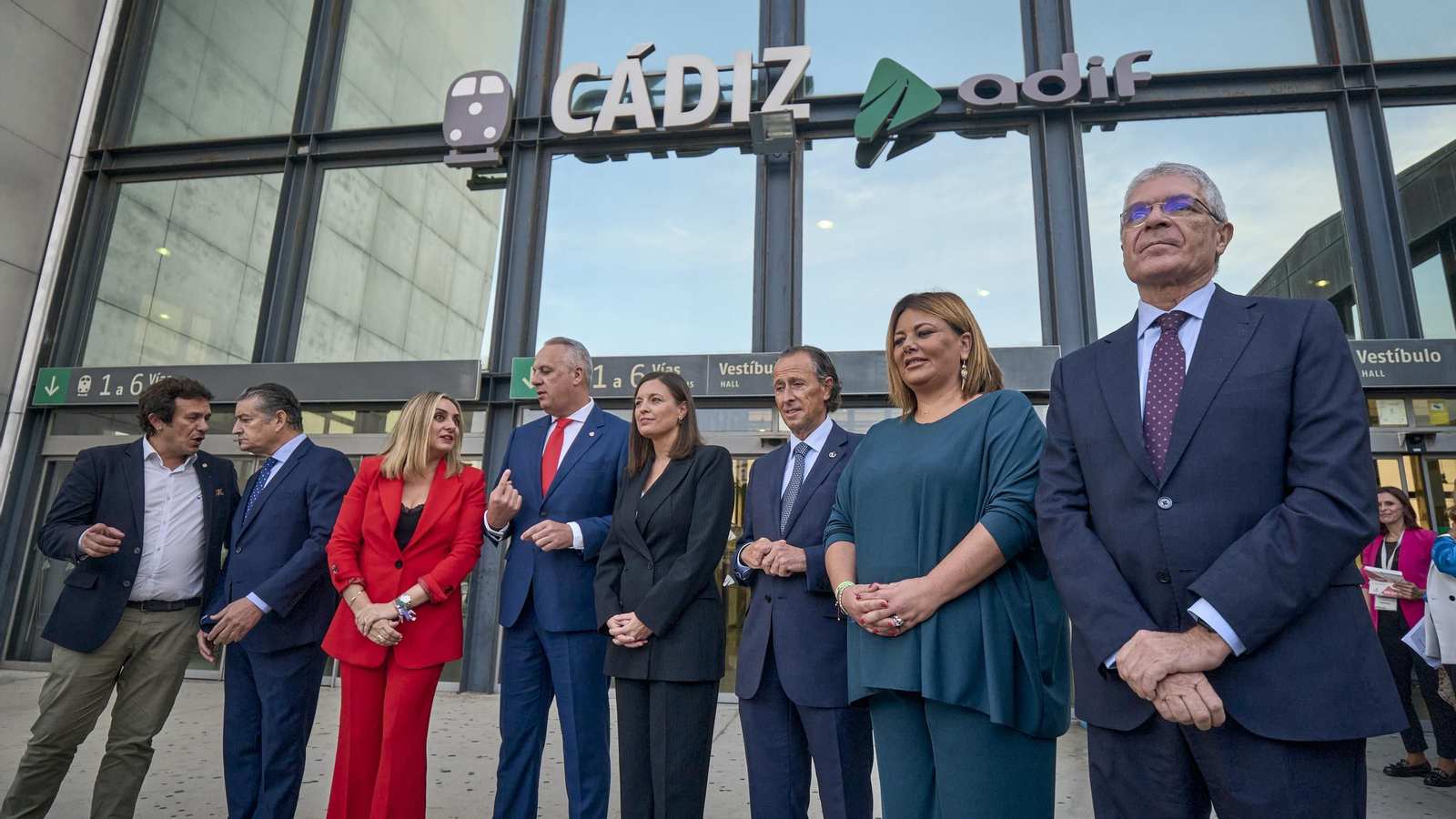 Viaje inaugural del tranvía Cádiz - Chiclana