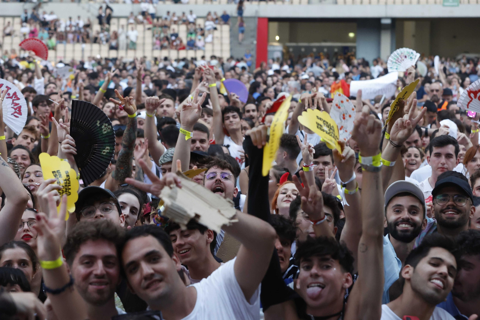Las Imágenes del concierto de Rosalía
