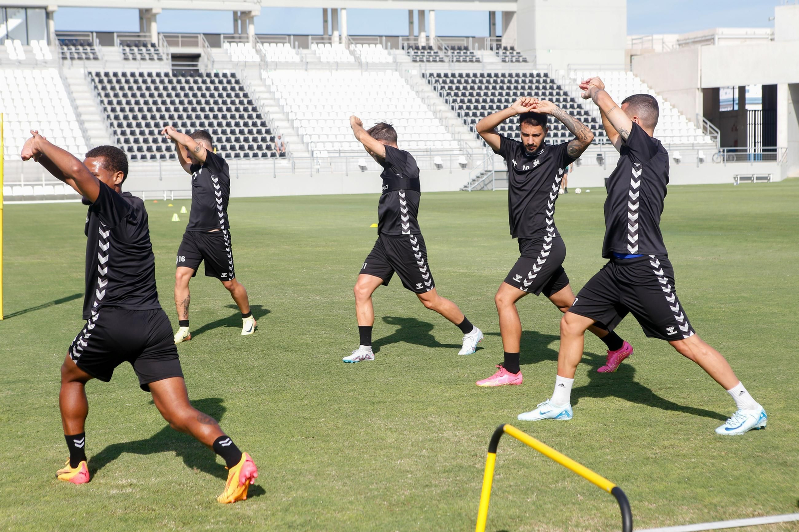 Las fotos del entrenamiento de la Balona previo al partido con el San Fernando