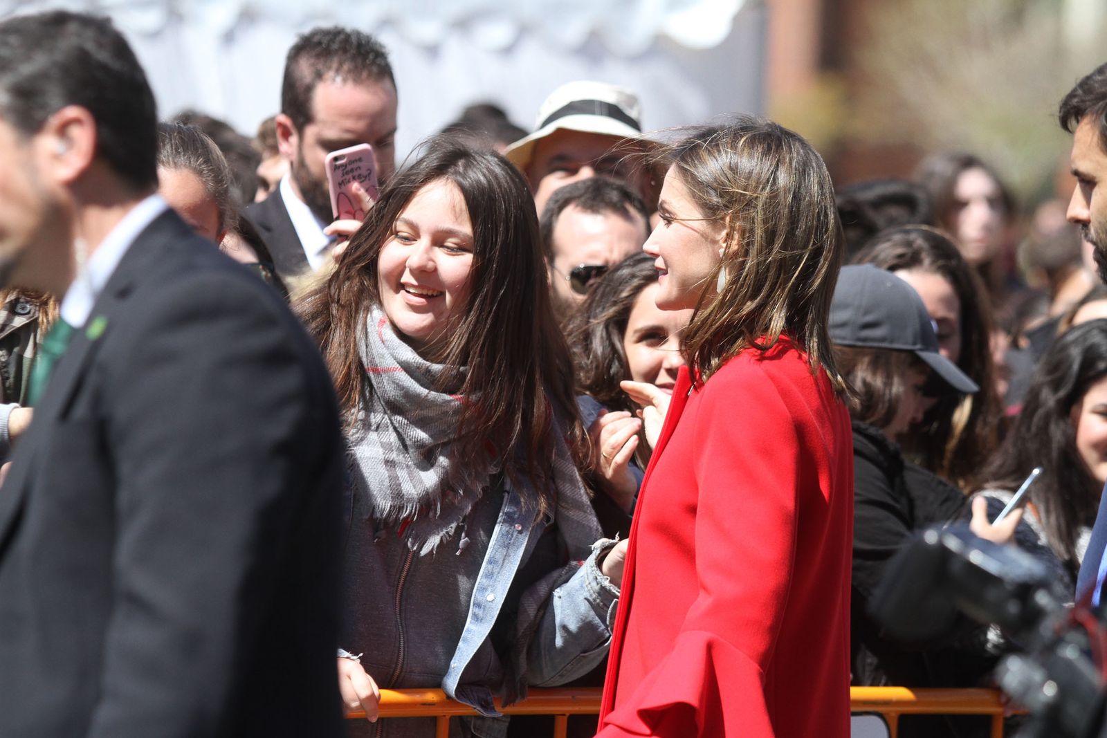 Imágenes de la visita de la reina Letizia a Huelva