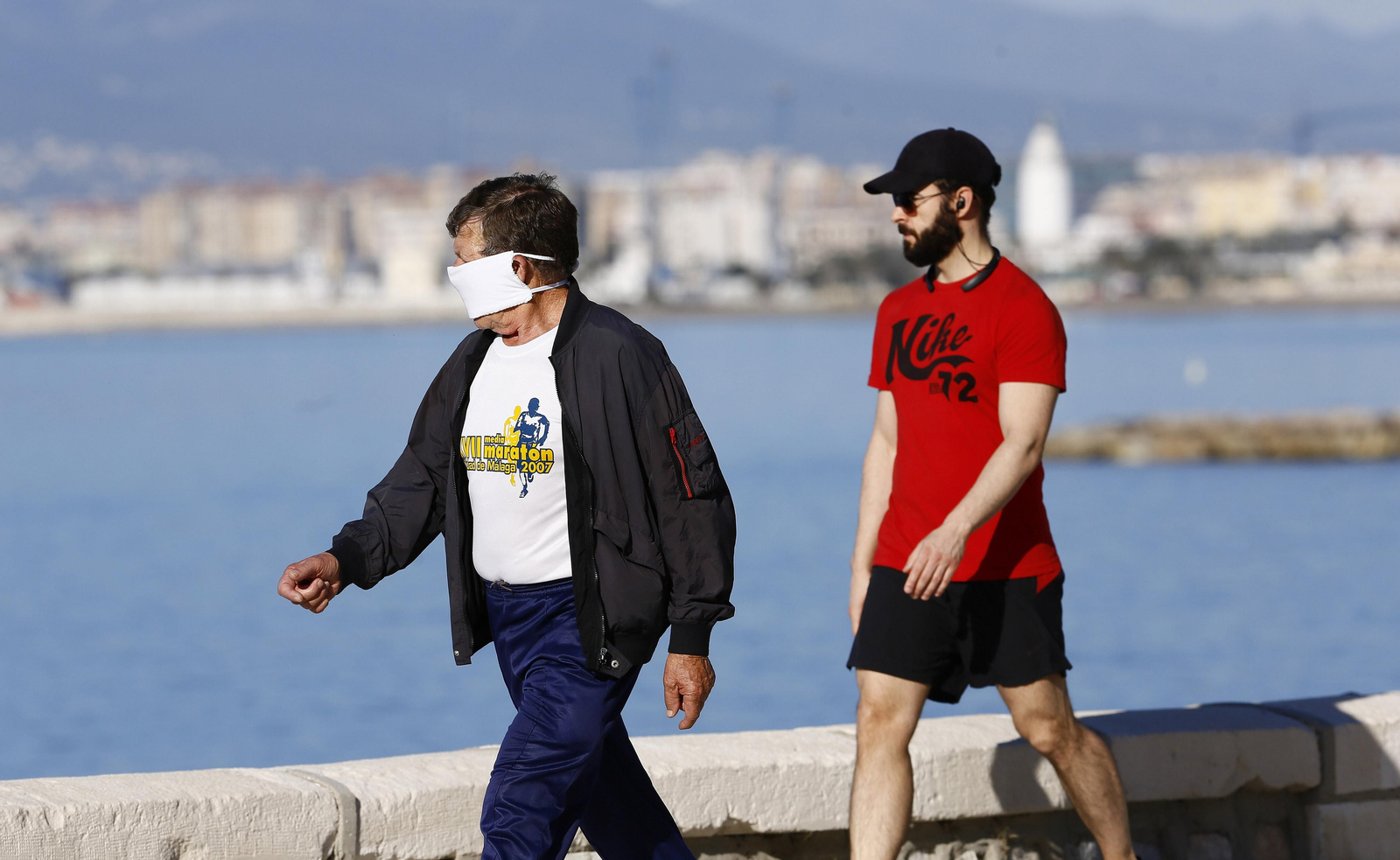 Los deportistas toman las calles, en fotos