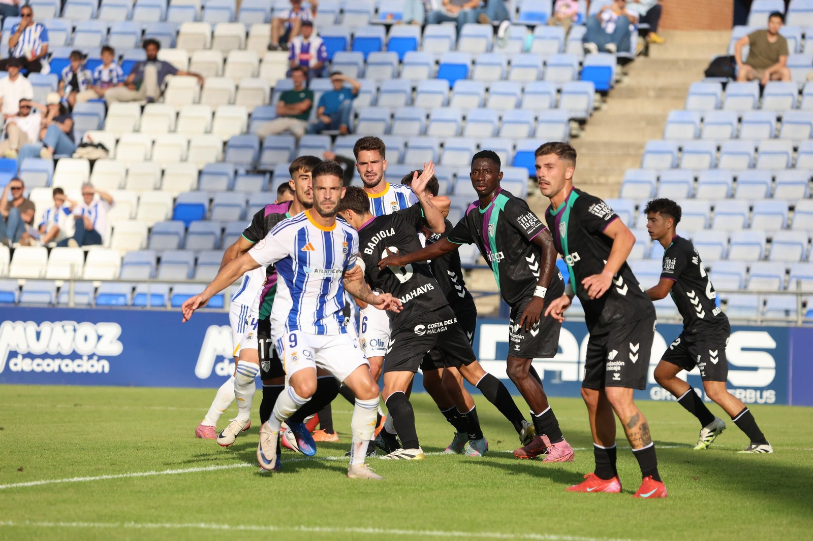 Recreativo-Atlético Malagueño: El Decano pide la hora, pero el filial regresa de vacío (1-0)
