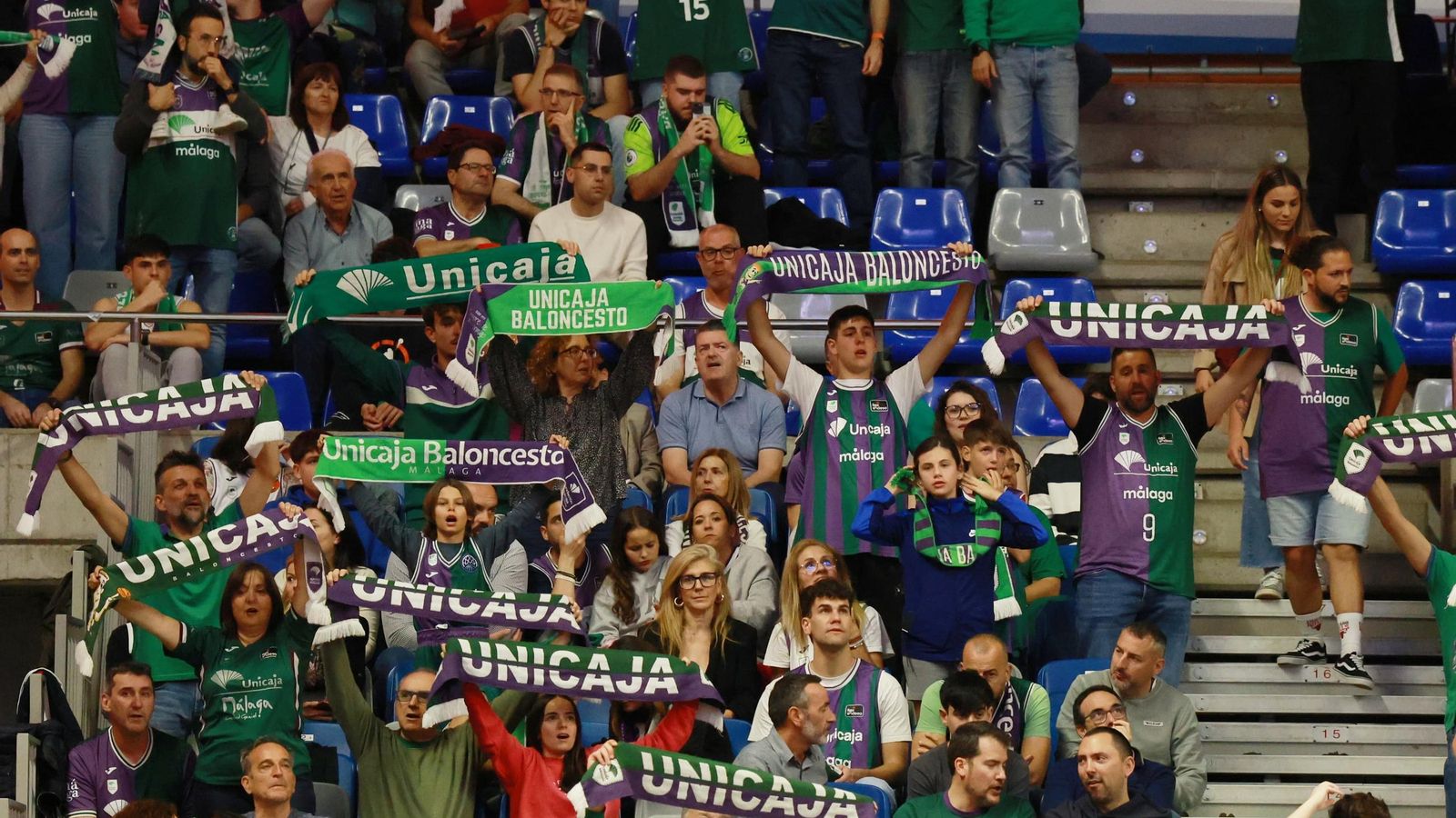 El Unicaja-Reggiana, en fotos