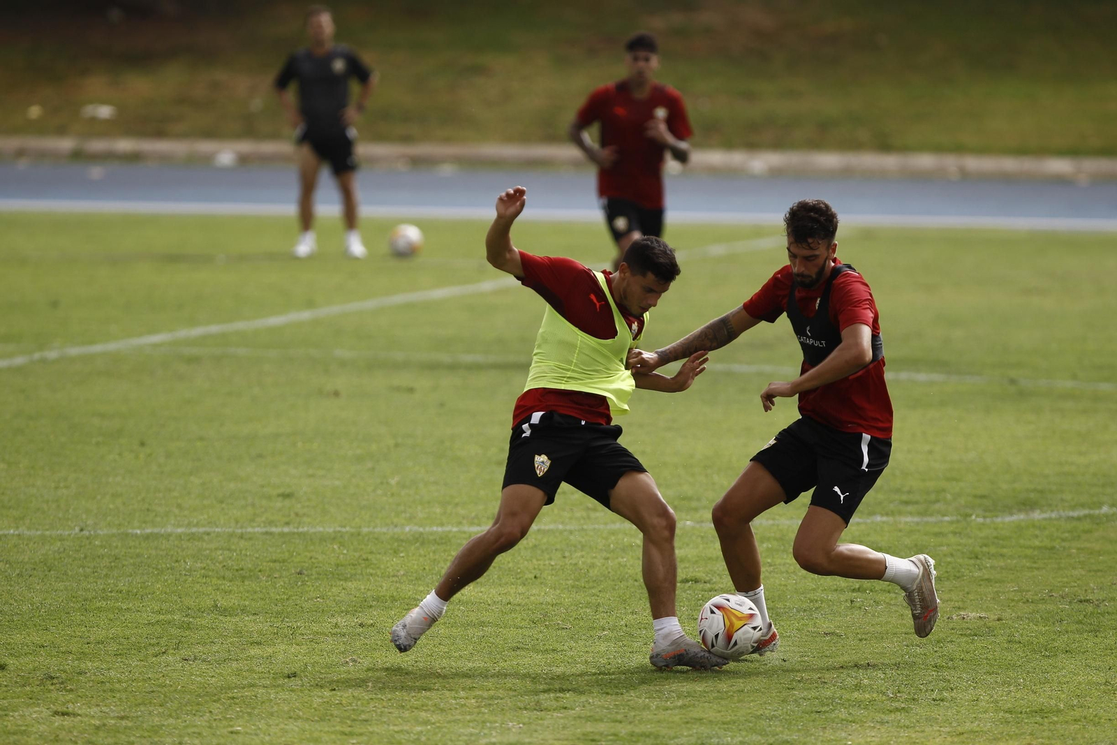 Fotogalería entrenamiento U.D. Almería