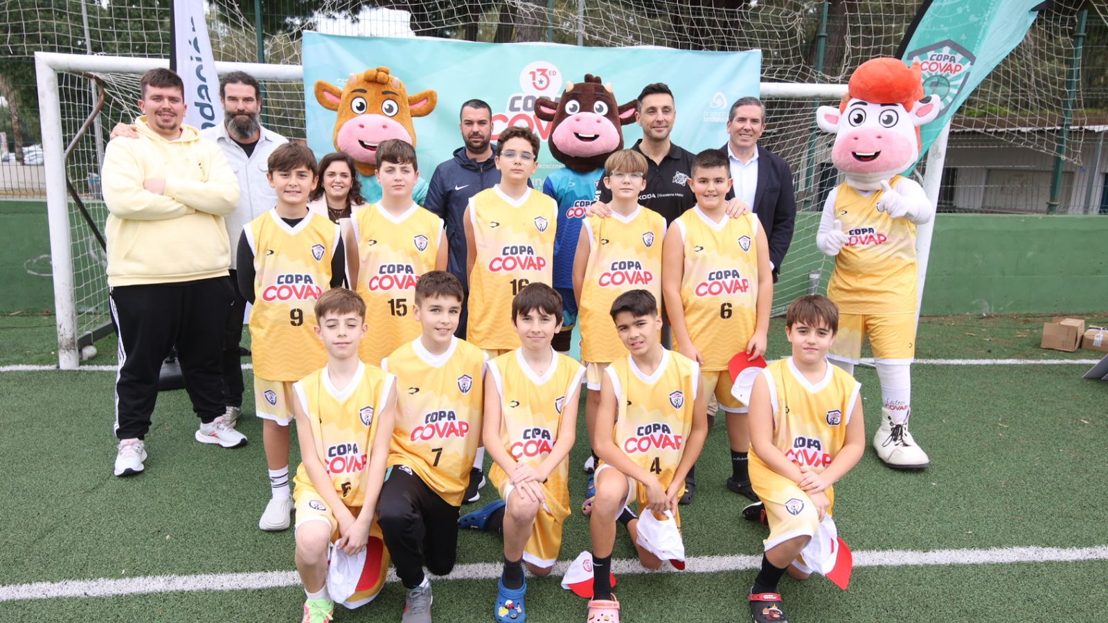 CB Puerto Real , equipo masculino ganador en la categoría de baloncesto