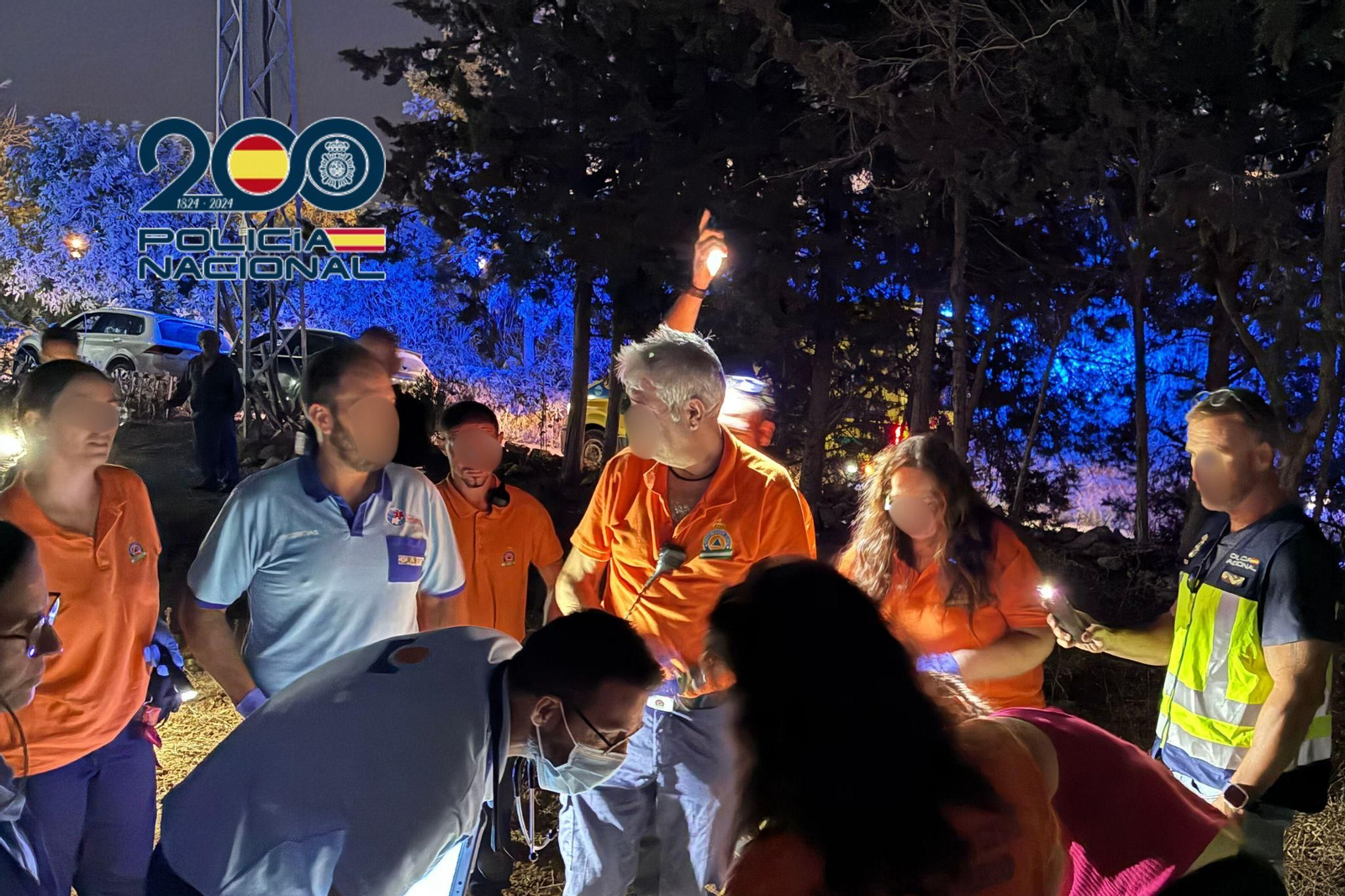 Los servicios sanitarios que atendieron a José cuando fue localizado