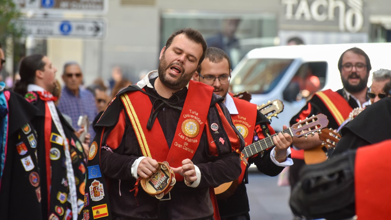 Fotos del pasacalles del X Certamen Internacional de Tunas Ciudad de Algeciras