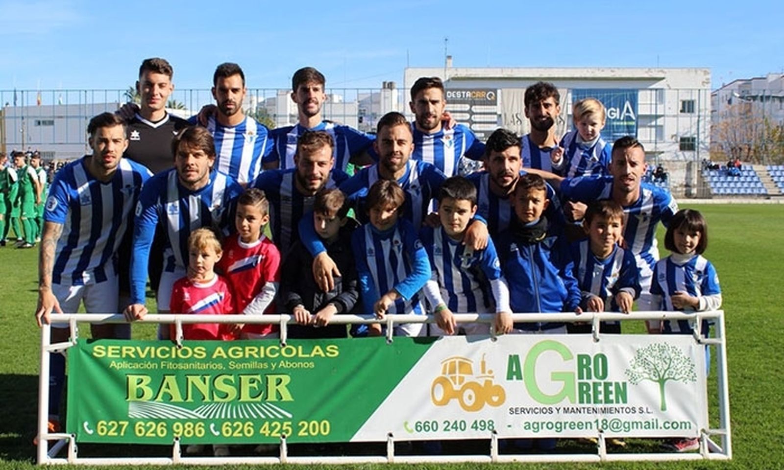 Un once del Écija Balompié reciente.