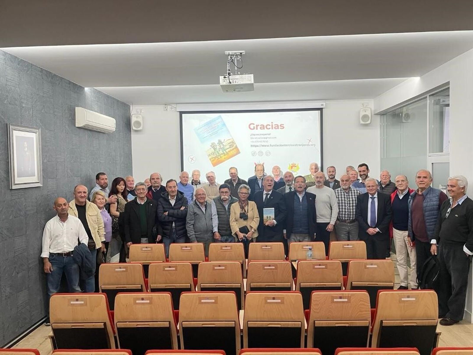 El general Carlos Blond Álvarez del Manzano, en la Residencia Militar La Cortadura, tras finalizar el acto de  presentación de su libro titulado ‘La legión en el Sahara. Entre Guerras. 1968 a 1975’.