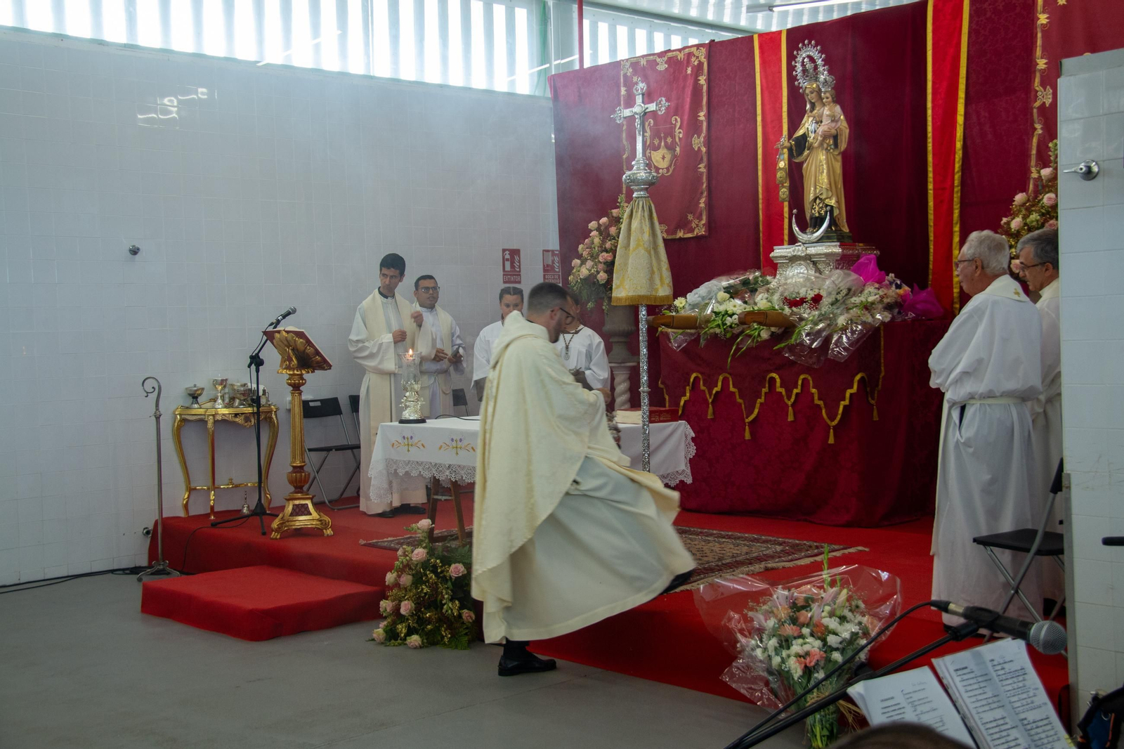 La Lonja de Motril acoge la tradicional misa en honor a la Virgen del Carmen La Lonja de Motril acoge la tradicional misa en honor a la Virgen del Carmen