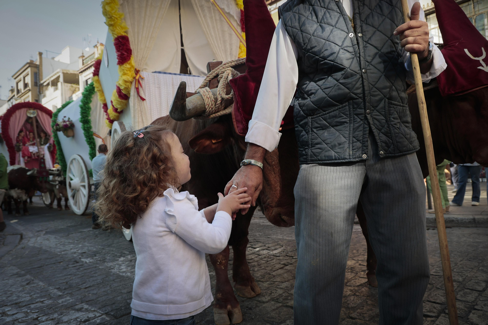 Las imágenes de la salida de la Hermandad del Rocío de Triana